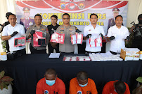 Polres Mojokerto Kota Berhasil Amankan Jaringan Pengedar Sabu dan Double L Senilai 373 Juta