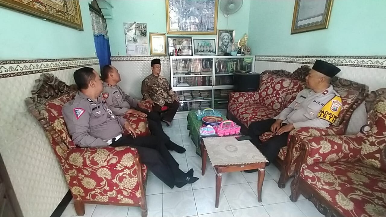 Nusantara Cooling System Door to Door, Cara Unik Polres Mojokerto Kota Ajak Pilkada Damai