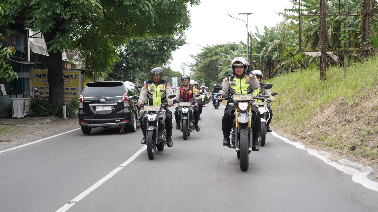 Patroli Roda Dua Kembali Digelar, Kapolres Mojokerto Kota Sasar 2 Objek Wisata