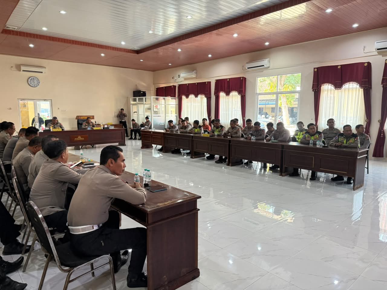 Polres Mojokerto Kota Gelar Latpraops Patuh Semeru 2026 Jelang Hari Bhayangkara ke-80